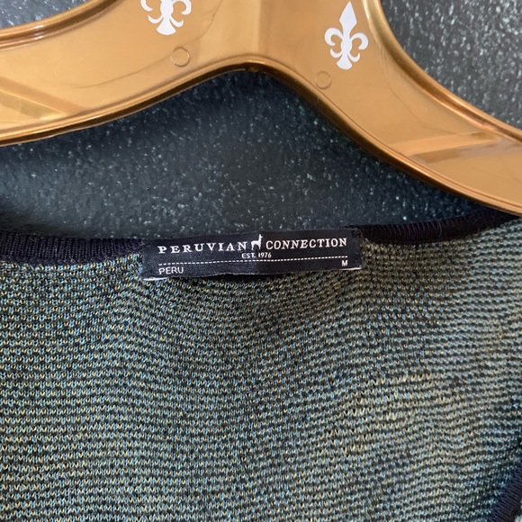 Peruvian Connection Kashmiri Dress size M euc - Picture 4 of 7